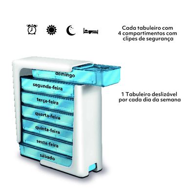 Vitaplus verticale weekdispenser 1 stuk 1 stuk