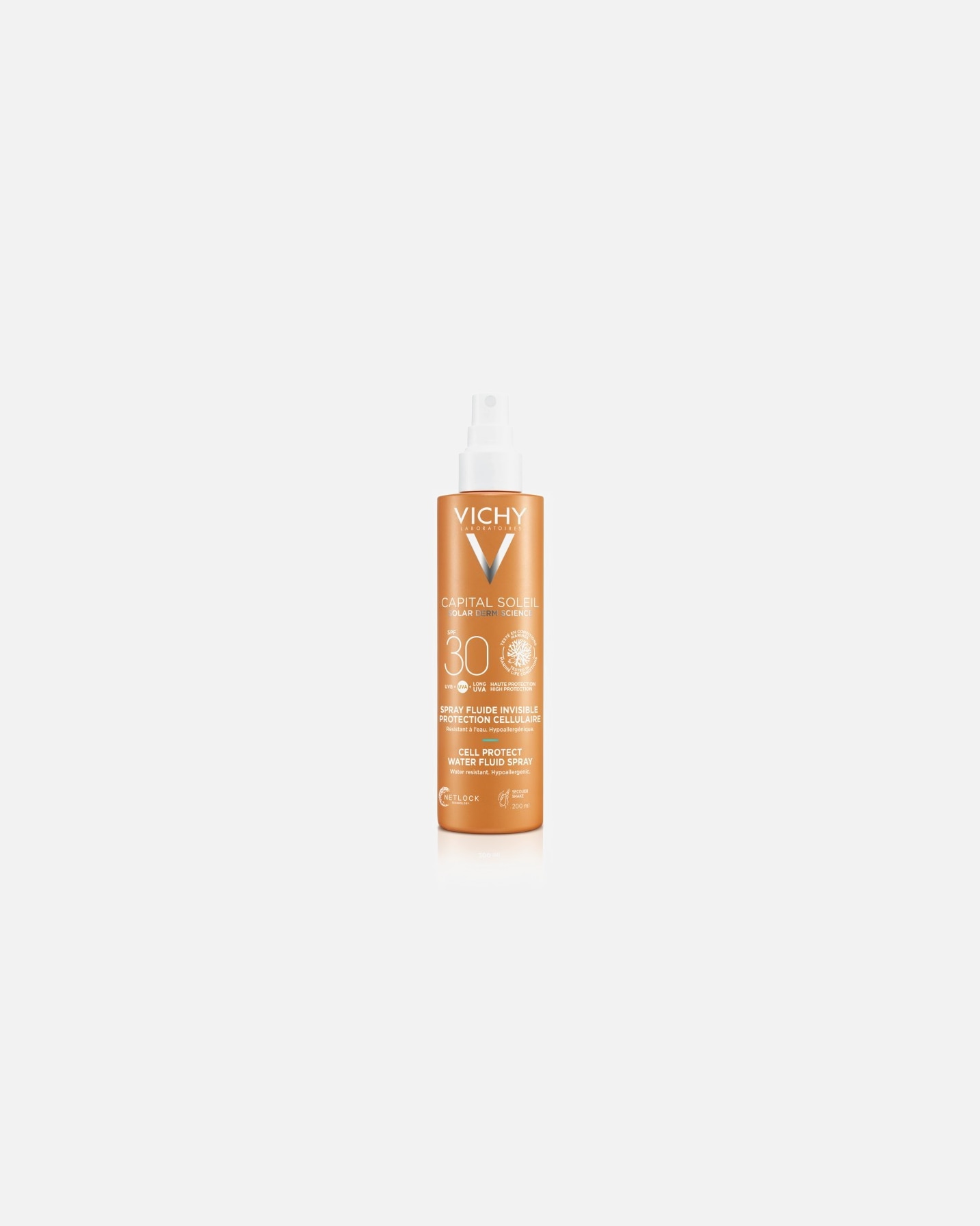 Vichy Capital Soleil Cell Protect Invisible Water Fluid Spray SPF 30 - 200 ml