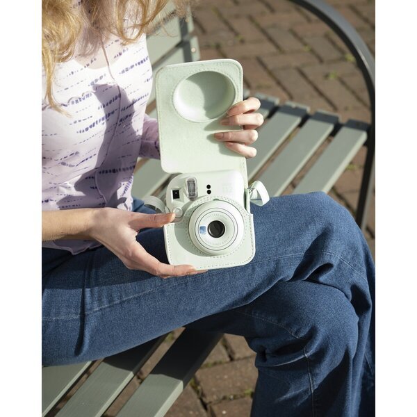 Fujifilm Instax Mini 12 aizsargvāciņš<br>zaļš
