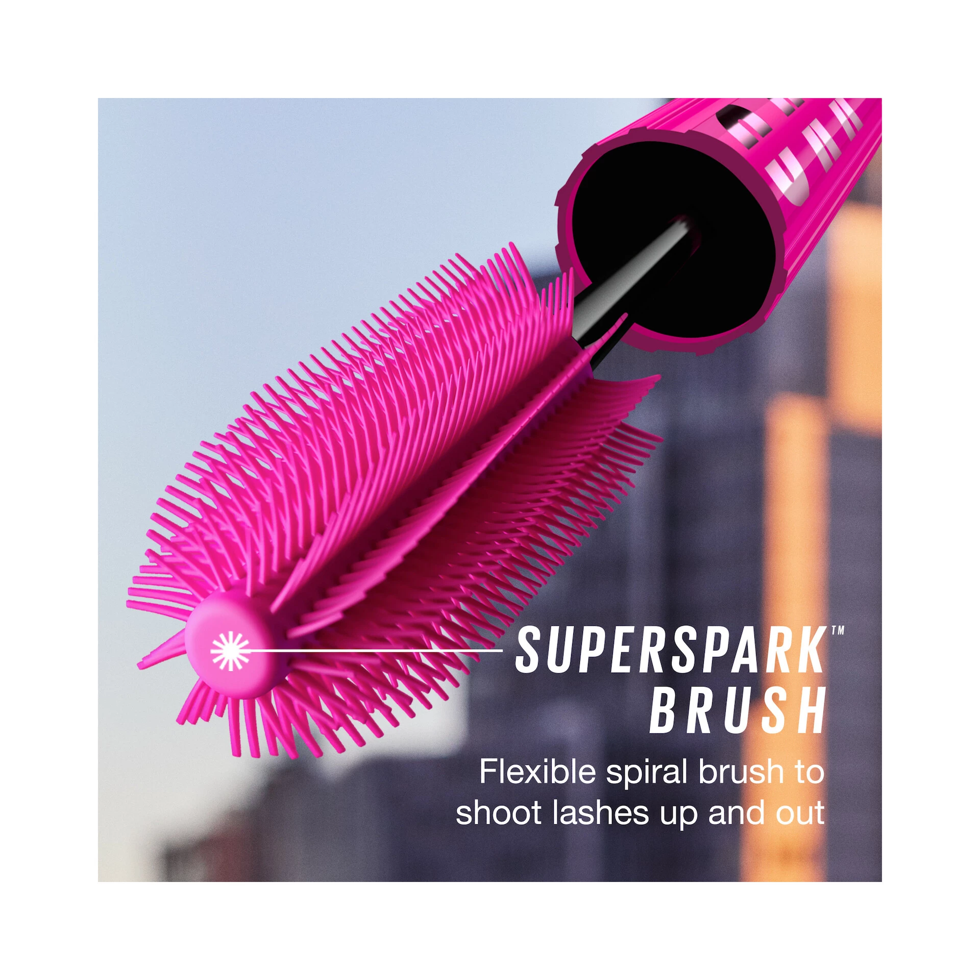 Rimel Lash Sensational Firework, foarte negru, rezistent la apă - Maybelline