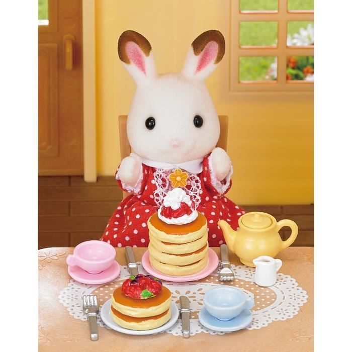 Set per snack a base di pancake - Sylvanian Families - Età 3+ - Accessori da cucina per bambini