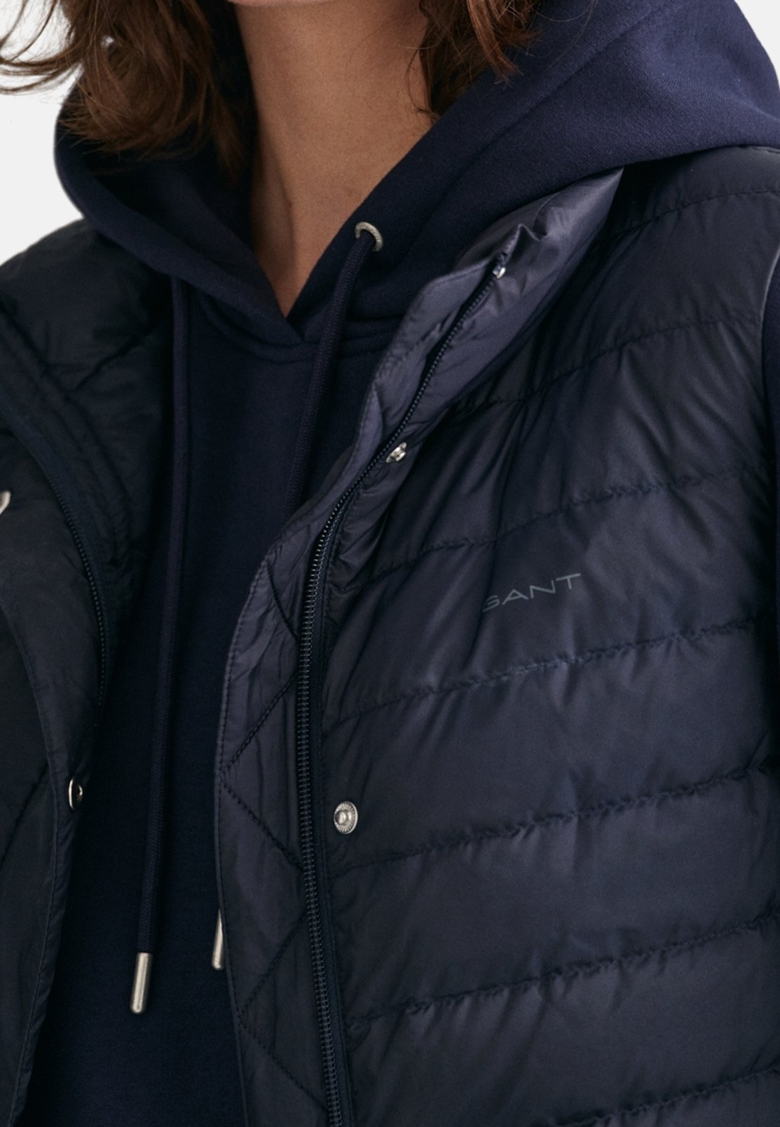 Gilet GANT - blu scuro