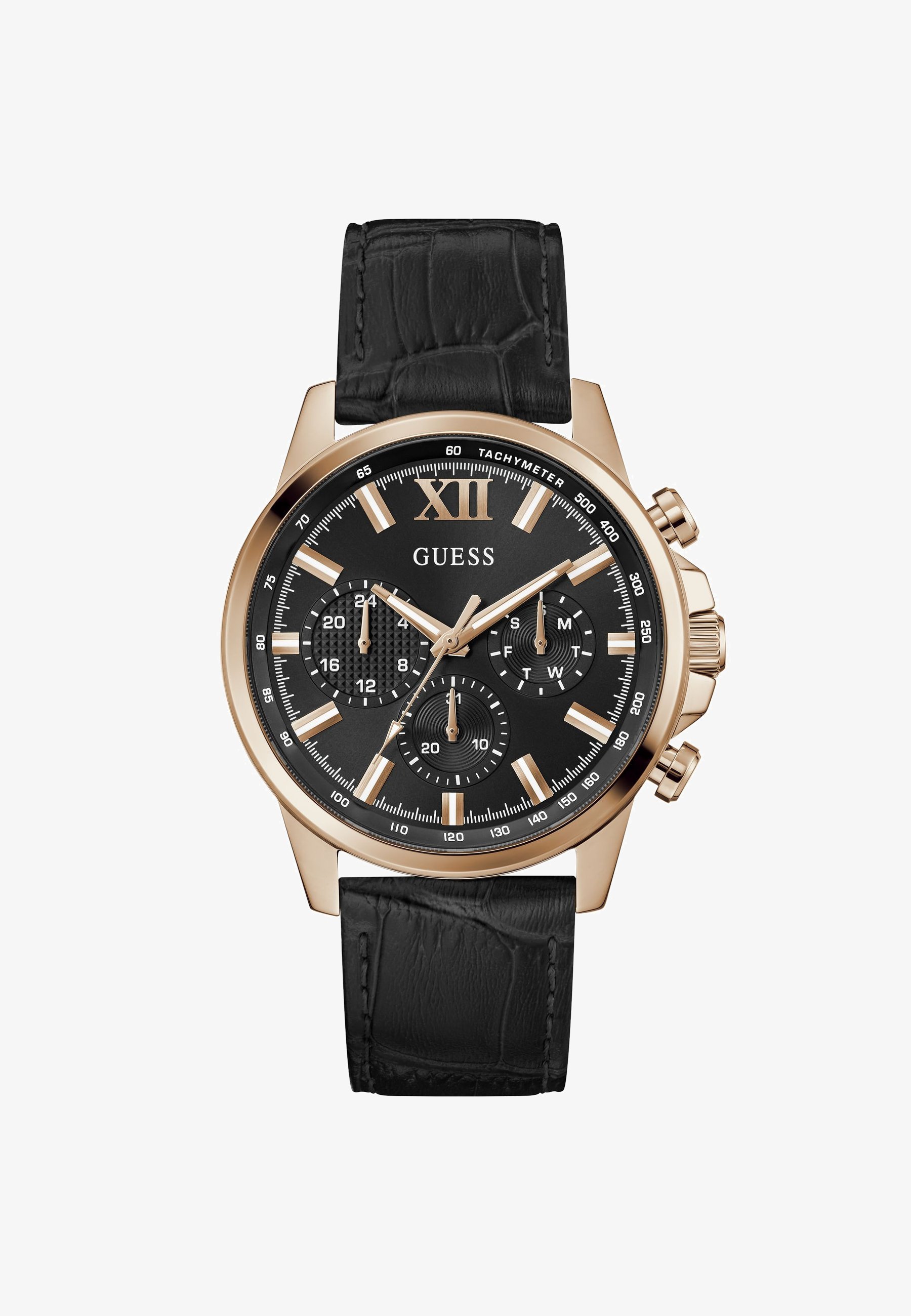 Guess WALKER - Chronograafhorloge - zwart