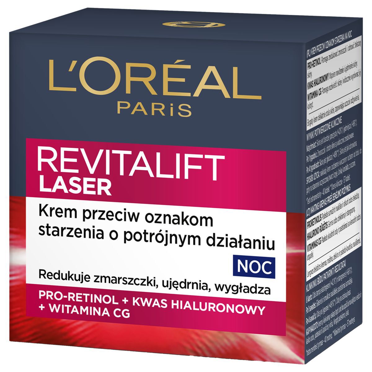 L'Oréal Paris Anti-Aging Nachtcreme 50ml Revitalift Laser X3