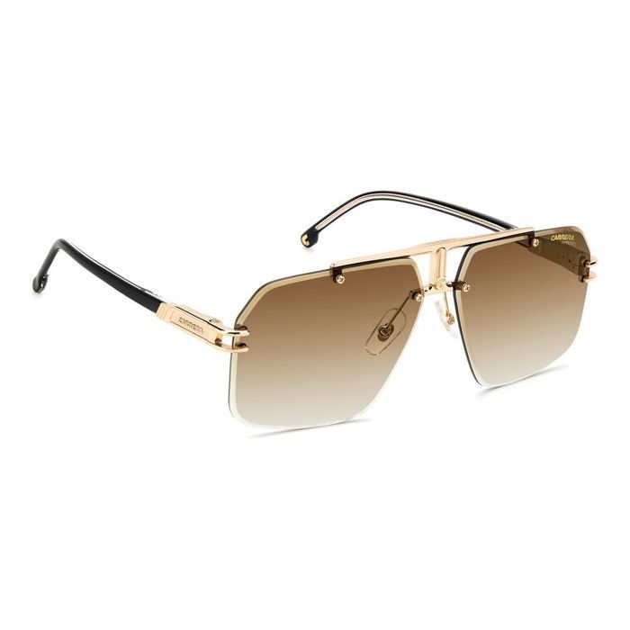 Carrera 1054/S 63/12/145 Black Gold/Black Brown Green Antireflex Metal Sunglasses for Men