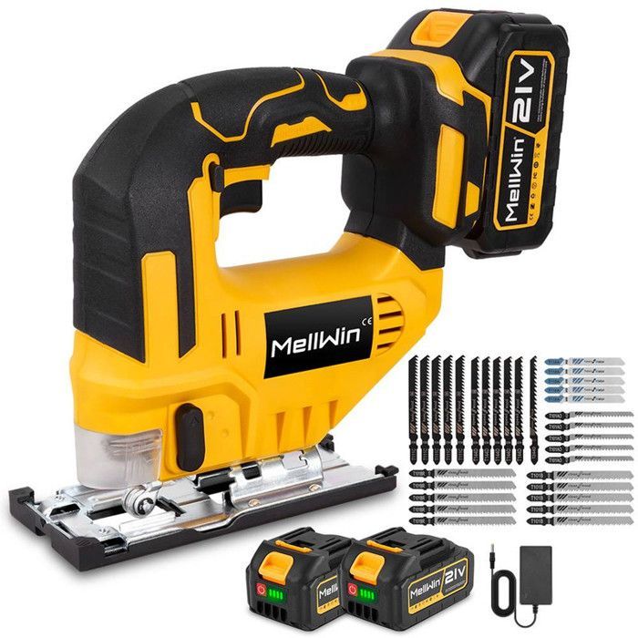 Jigsaw - MELLWIN - Cordless - 3 speeds - 31 blades - 2x1500mAh