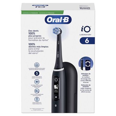Oral-B iO Series 6 sähköhammasharja iO6 musta 1 kpl 1 kpl
