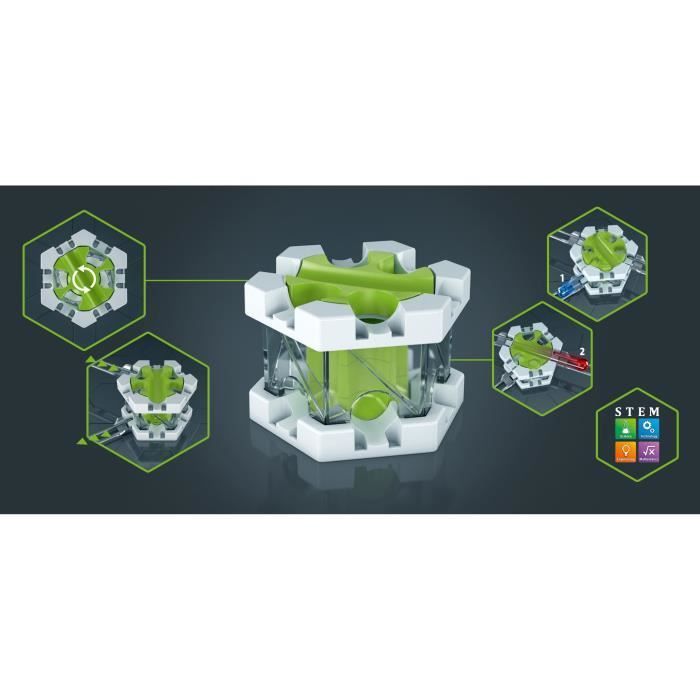 GraviTrax PRO Drehteller-Aktionsblock – Ravensburger – STEM Kreative Kugelbahn