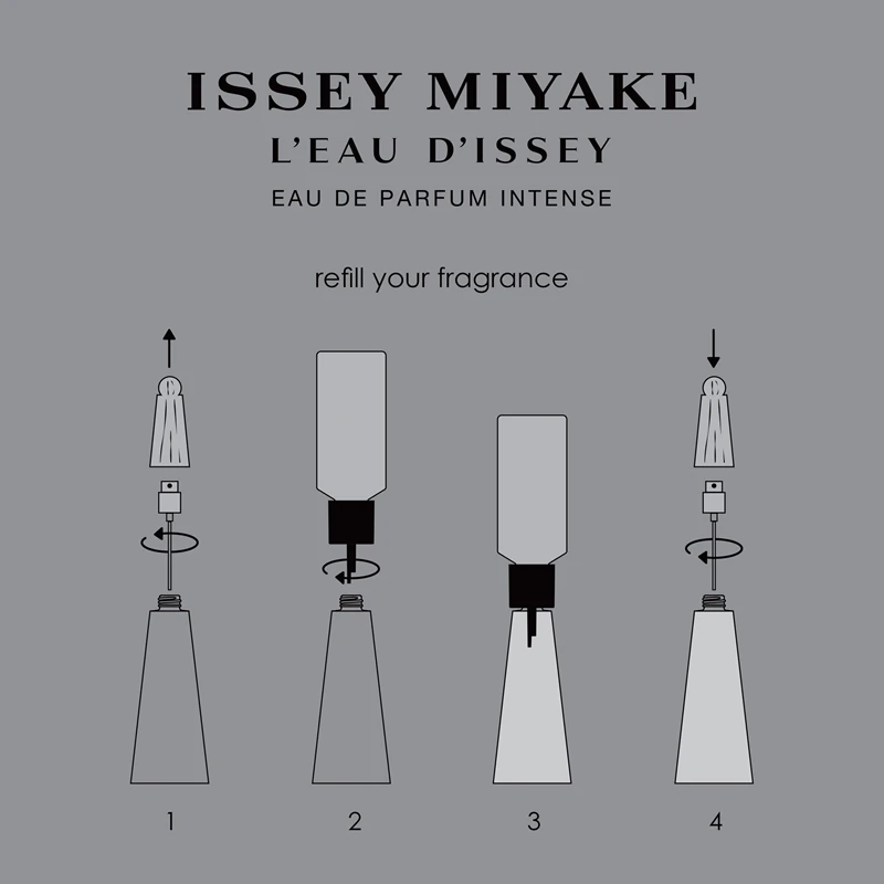 Issey Miyake L'Eau d'Issey Intense Eau de Parfum navulling voor dames
