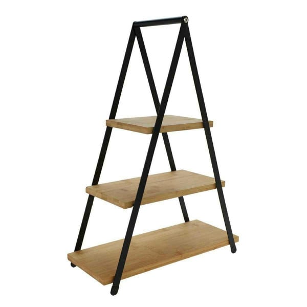 Patera piętrowa na przekąski 3 poziomowa 53 cm
