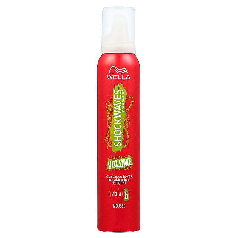 Mousse capillaire Wella 200 ml Wella Shockwaves Volume