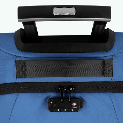 Cabaia Shiraz small blue 2-wheel soft suitcase