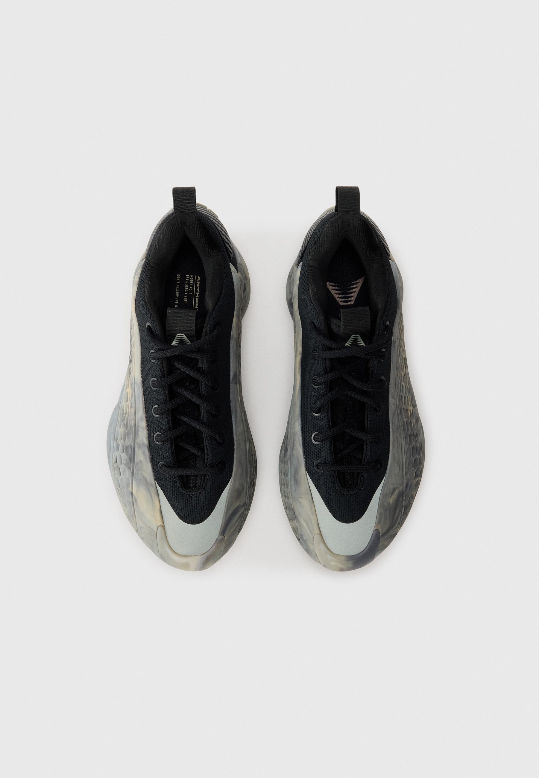 adidas Performance ANTHONY EDWARDS 1 UNISEXE - Chaussures de basketball - coloris argent galet/noir/beige