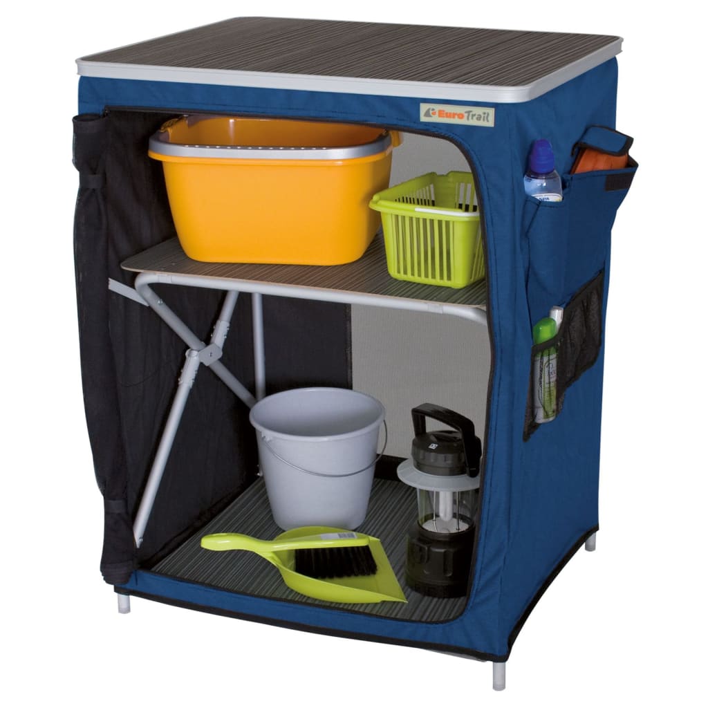 Armario De Camping Vallou Eurotrail 67x53x86 Cm