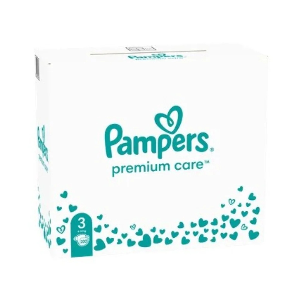 Pampers Premium Care 3 x 200 Stück, 6-10 kg