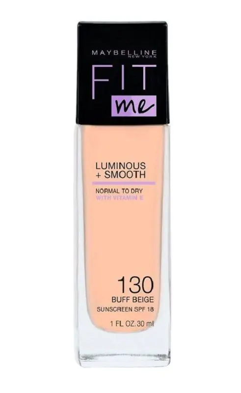 Maybelline Fit Me Luminous & Smooth podkład do twarzy, 130 Buff Beige