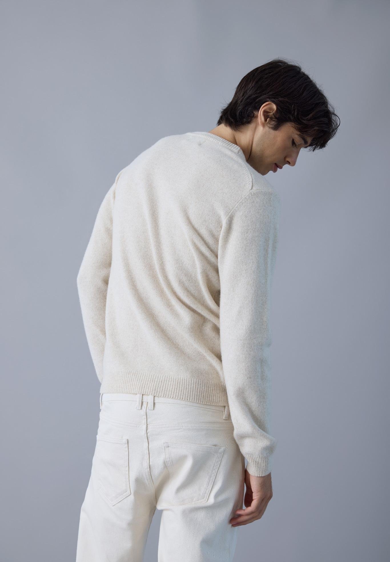 Casual Friday CFKARL CREW NECK - Maglione - melange sabbia chiaro