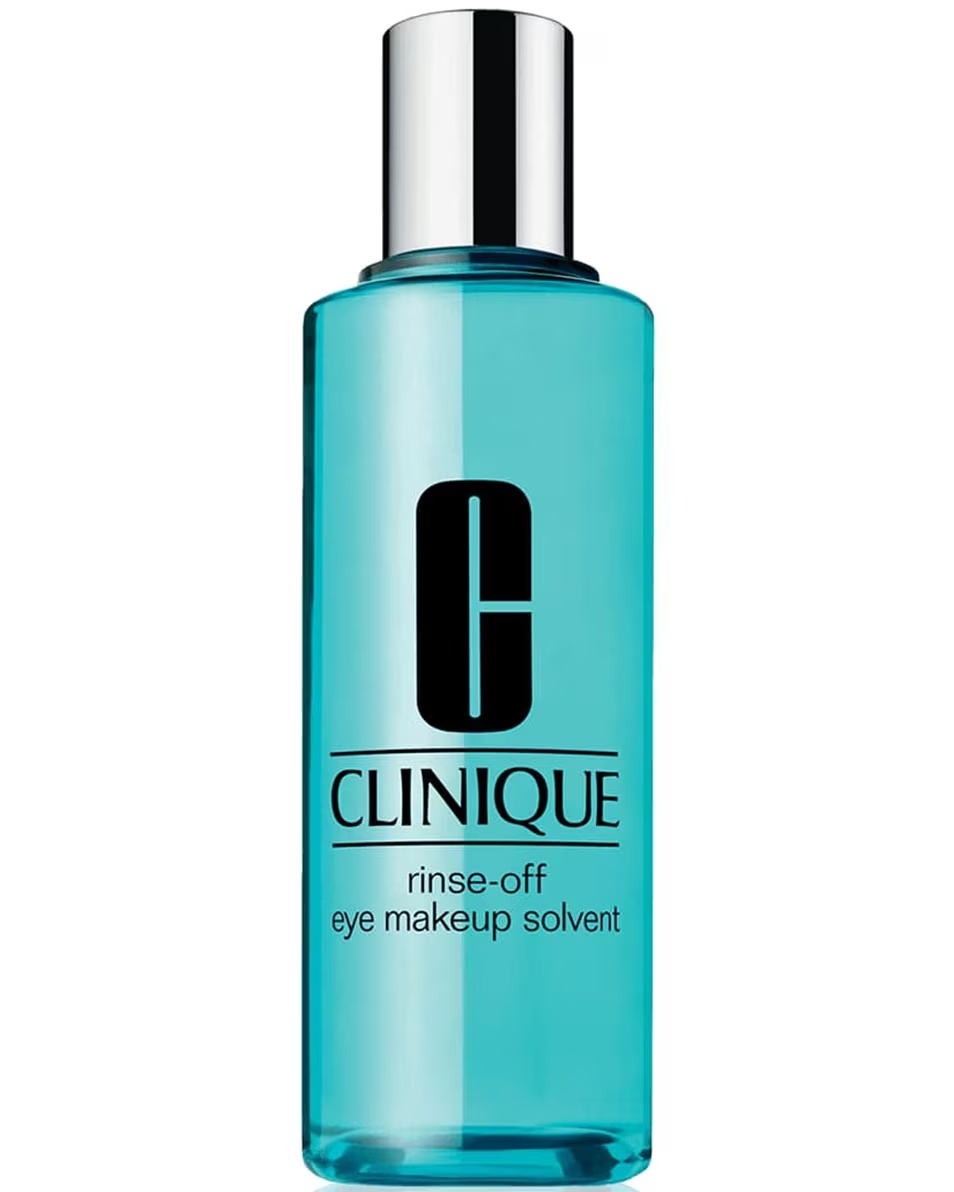 Demachiant demachiant cu solvent pentru ochi CLINIQUE RINSE-OFF EYE MAKEUP - Blând - Toate tipurile de ten