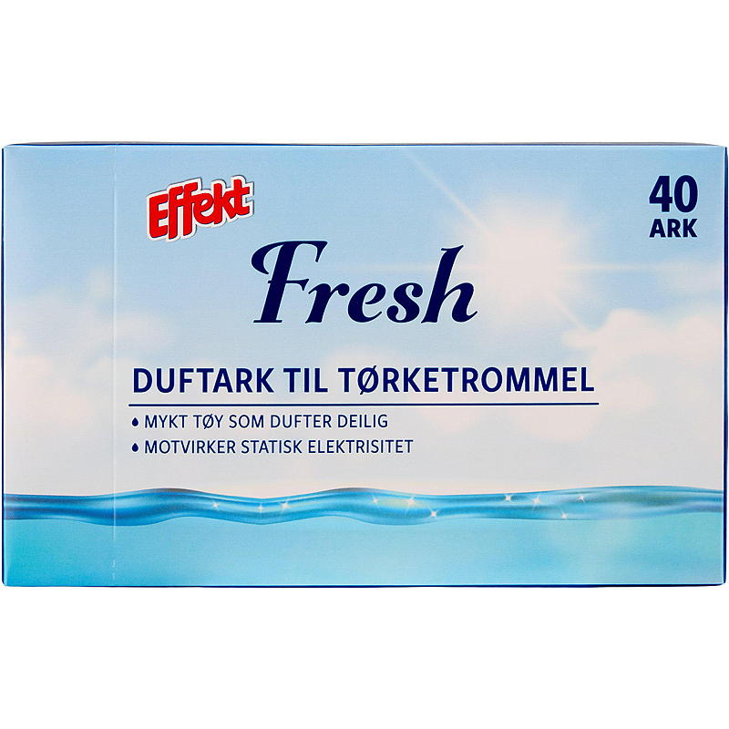 Effect geurdoekjes 40 stuks. Fris effect