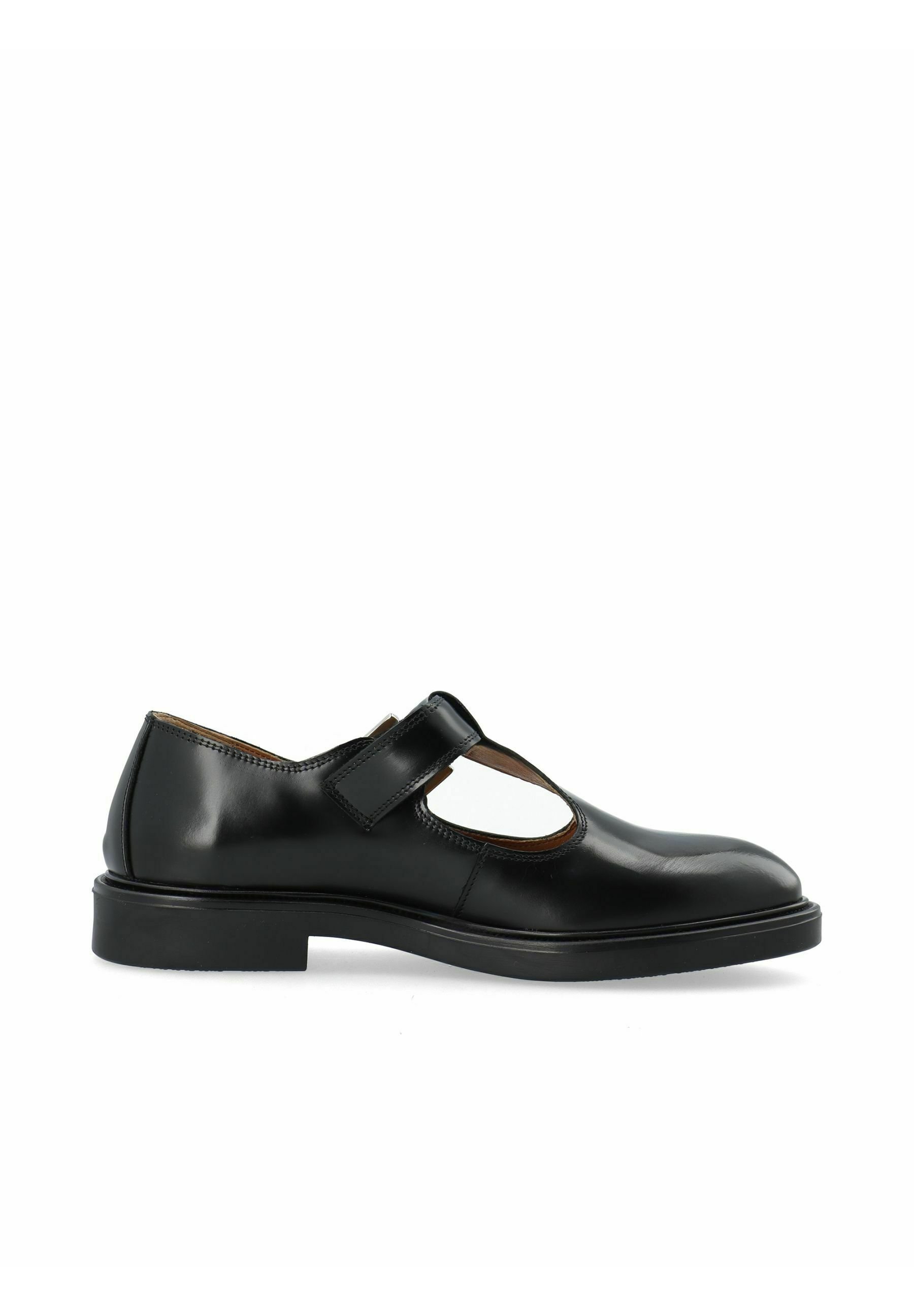 Bianco BIAADDA T-STRAP MARY JANE POLIDO - Ballerinas mit Knöchelriemen - schwarz