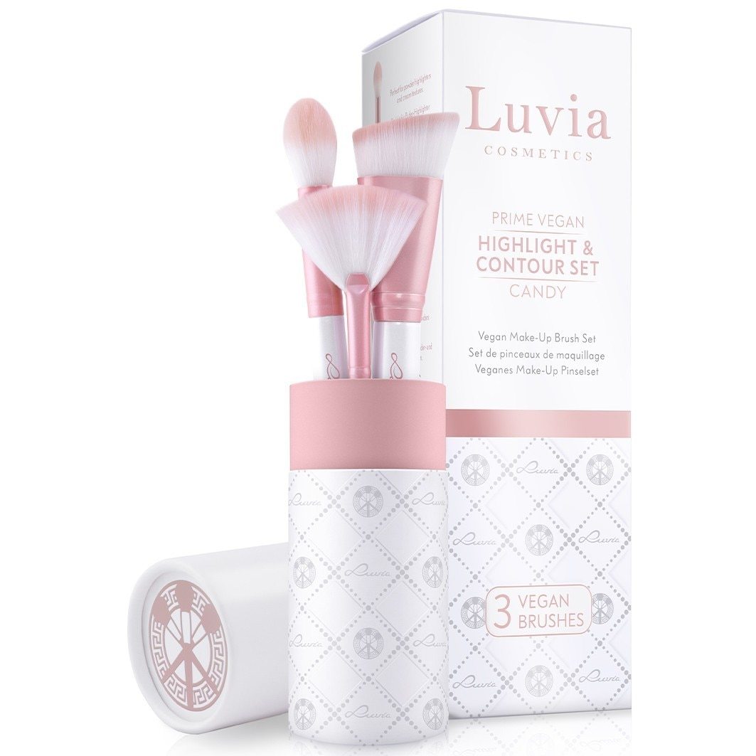 Luvia Prime Vegan Candy set četkica za highlighter i konturisanje - 1 komad