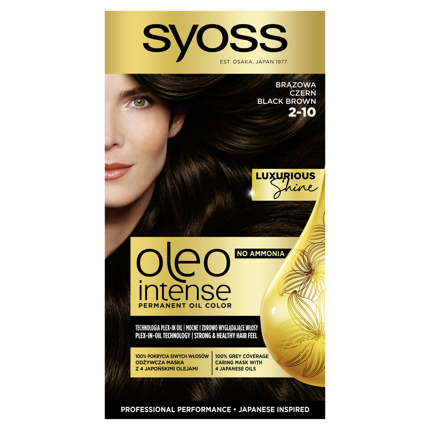 Syoss matu krāsa 7-10 dabīgi blonda Oleo Intense