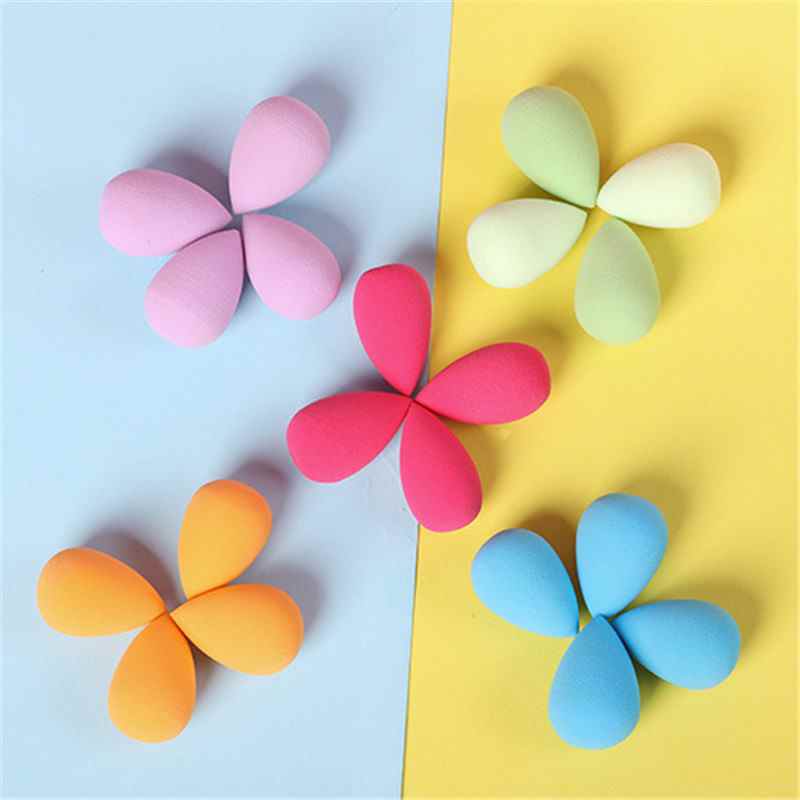 20 pièces/sachet Mini œuf de beauté Outil de maquillage éponge cosmétique miniature utilisable à sec ou humide, coussin pour fond de teint et poudre