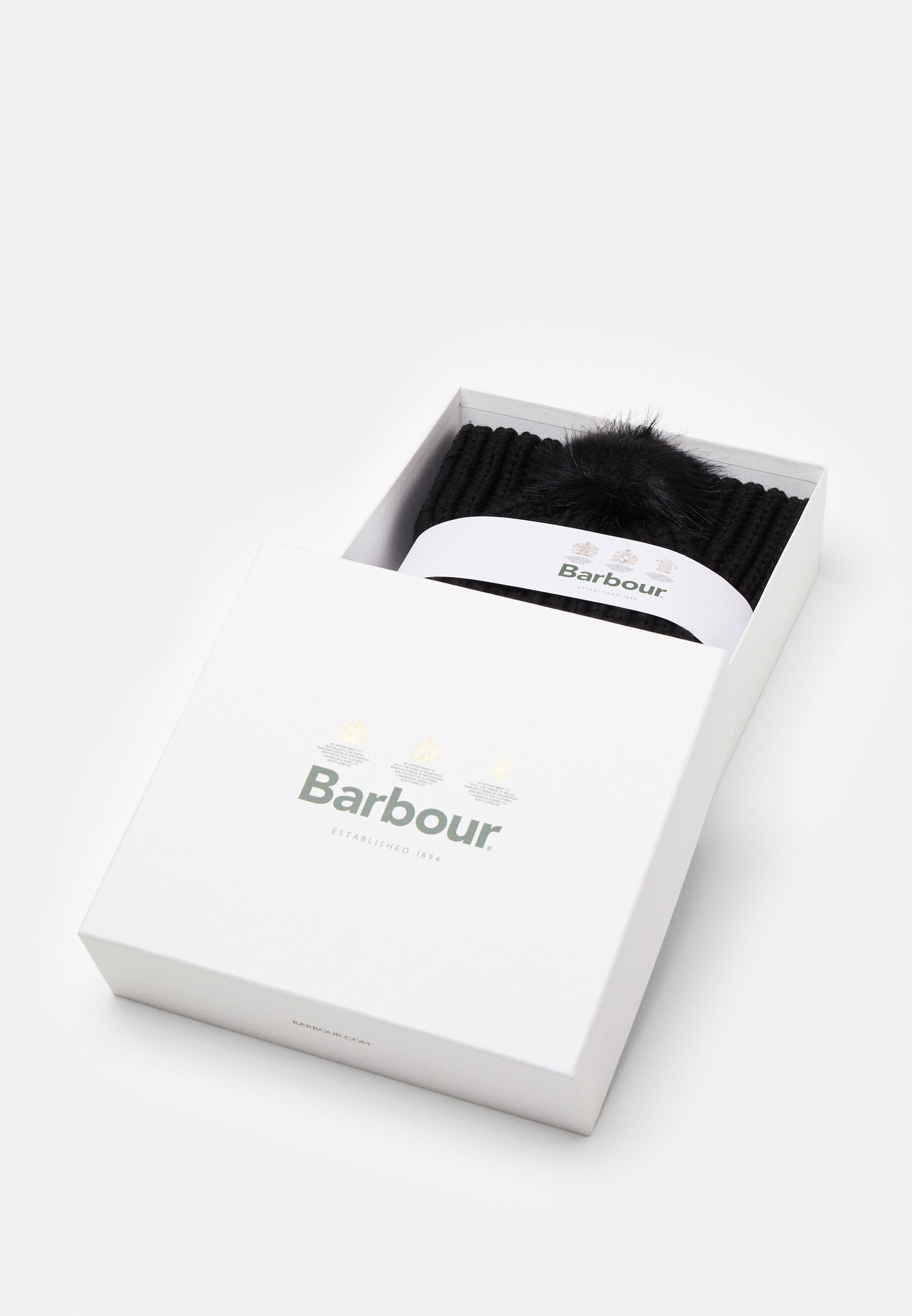 Set sciarpa e berretto Barbour Saltburn - Sciarpa - nera
