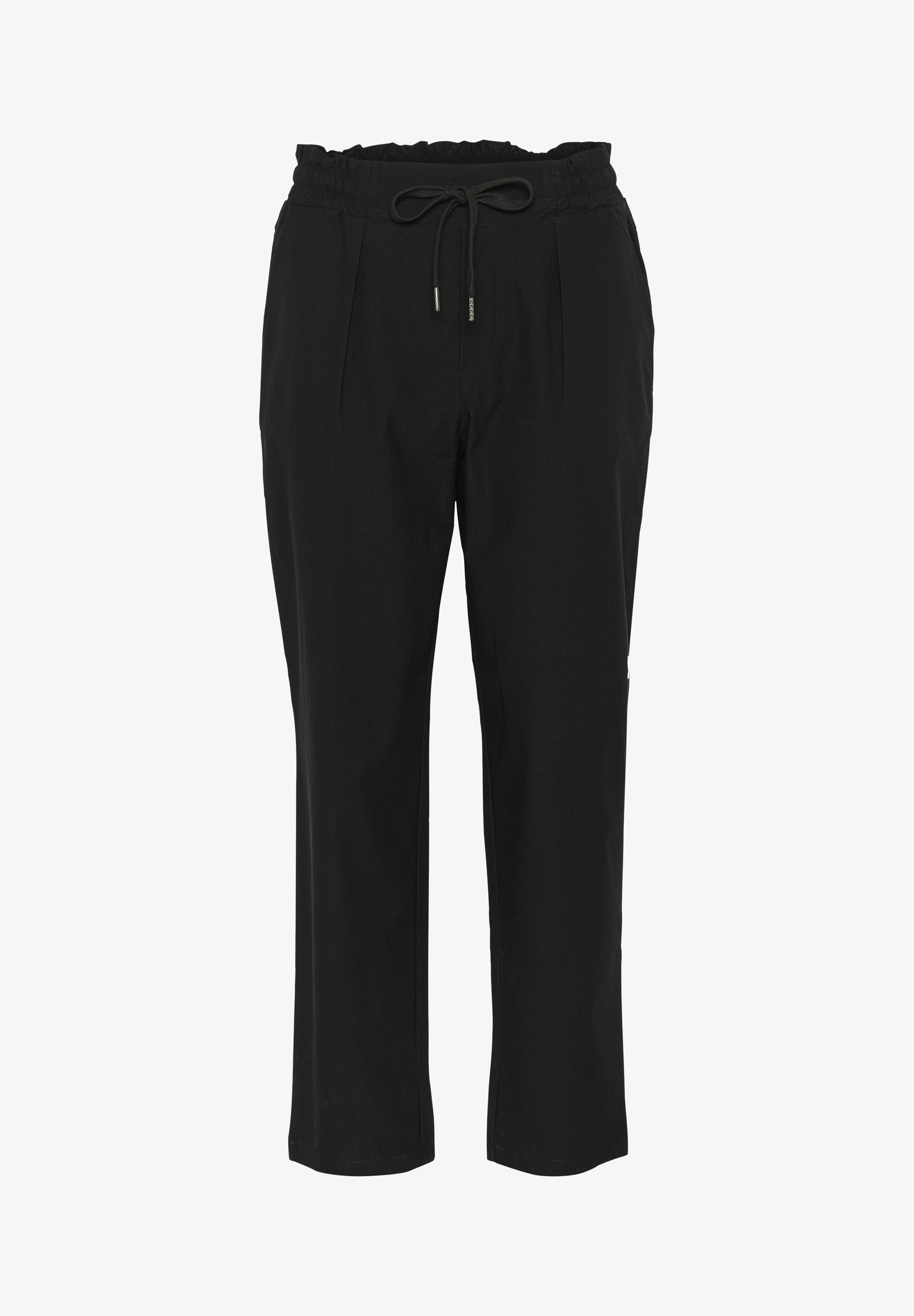 Cremefarbene TESS-Hose – tiefschwarz