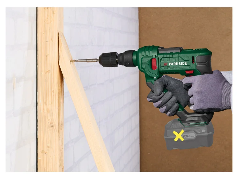 PARKSIDE® Iskuporakone ilman PABH 20-Li D4, 20 V