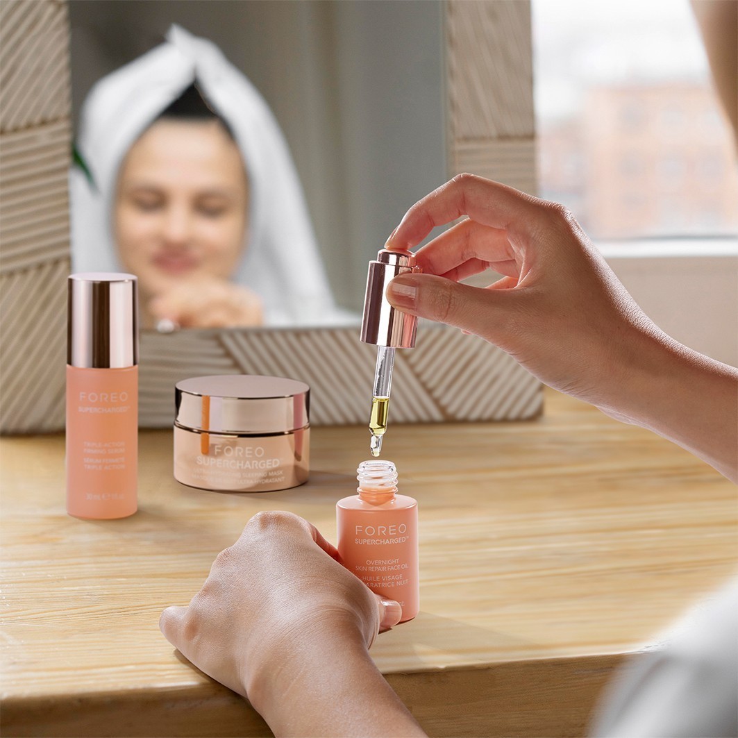 FOREO ulje za lice SUPERCHARGED™ – Ulje za noćnu njegu kože – 30 ml