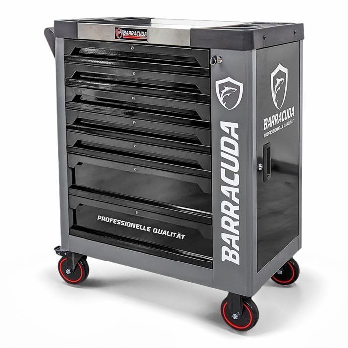 Carro de taller BARRACUDA TOOLS de 7 cajones con 7 herramientas Nardo XXL