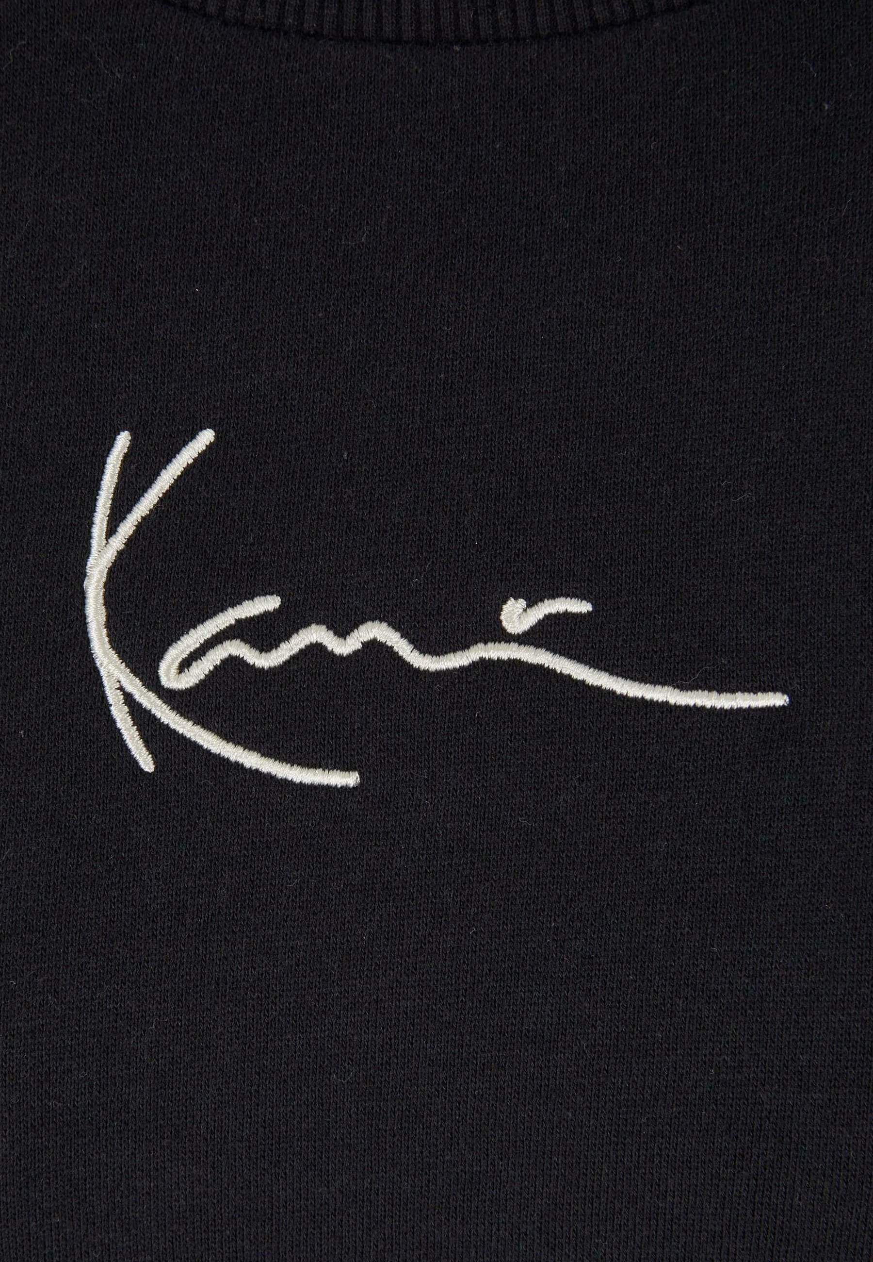 Karl Kani SMALL SIGNATURE DINER CREW - Sweatshirt - zwart
