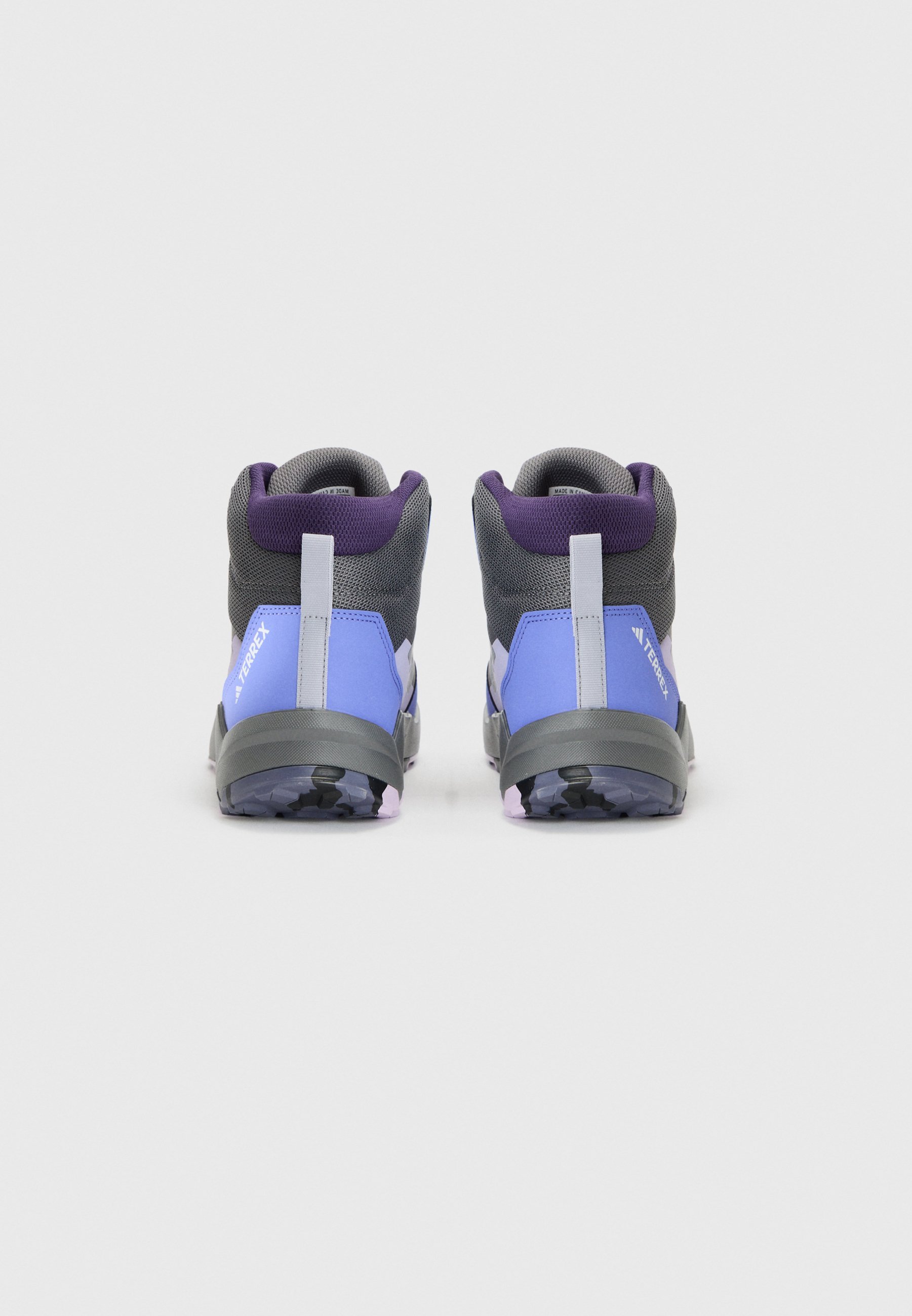 Adidas Terrex AX4R MID UNISEX - Wandelschoenen - grijs/mat zilverkleurig/semi-flash aqua