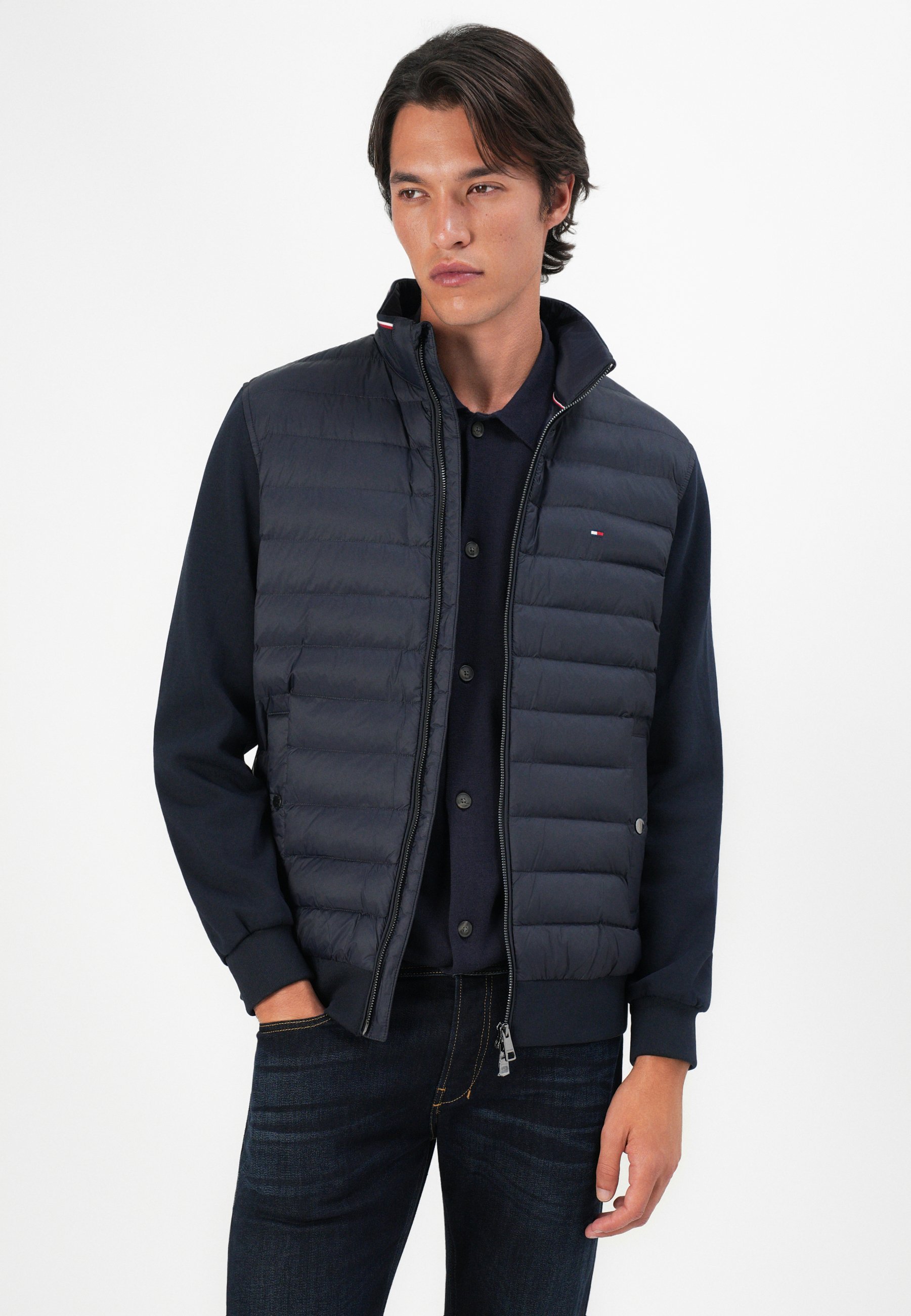 Tommy Hilfiger MIX MEDIA - Lichte jas - woestijnhemel