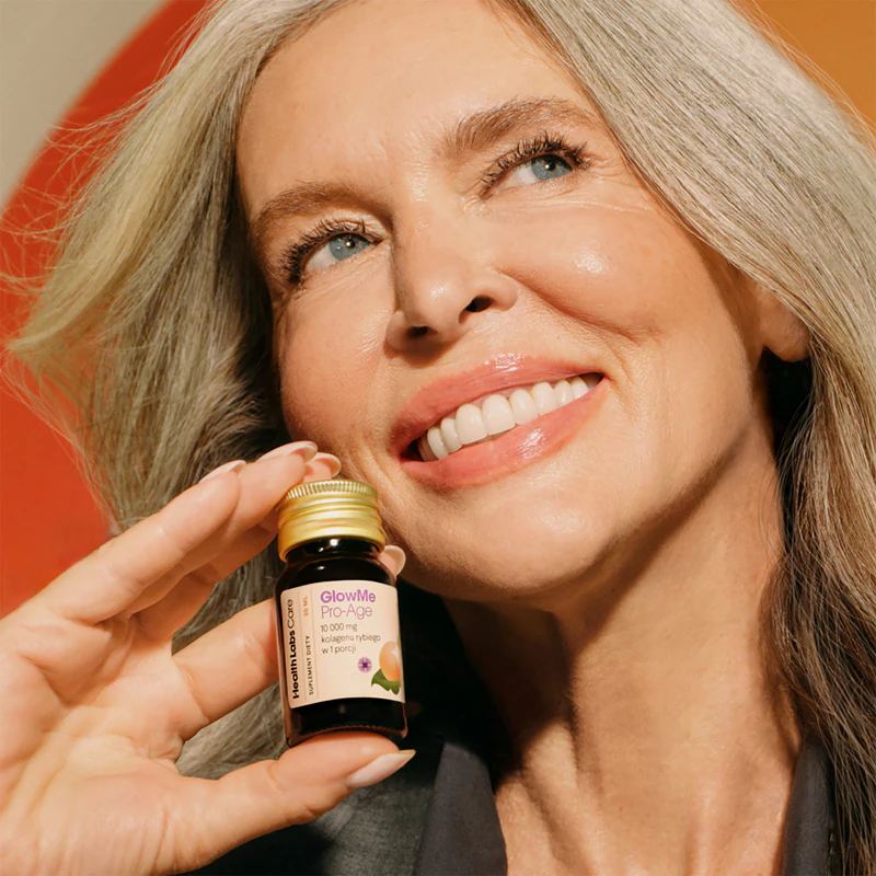 Health Labs Care GlowMe Pro-Age vloeibaar collageen voedingssupplement met vitamine C