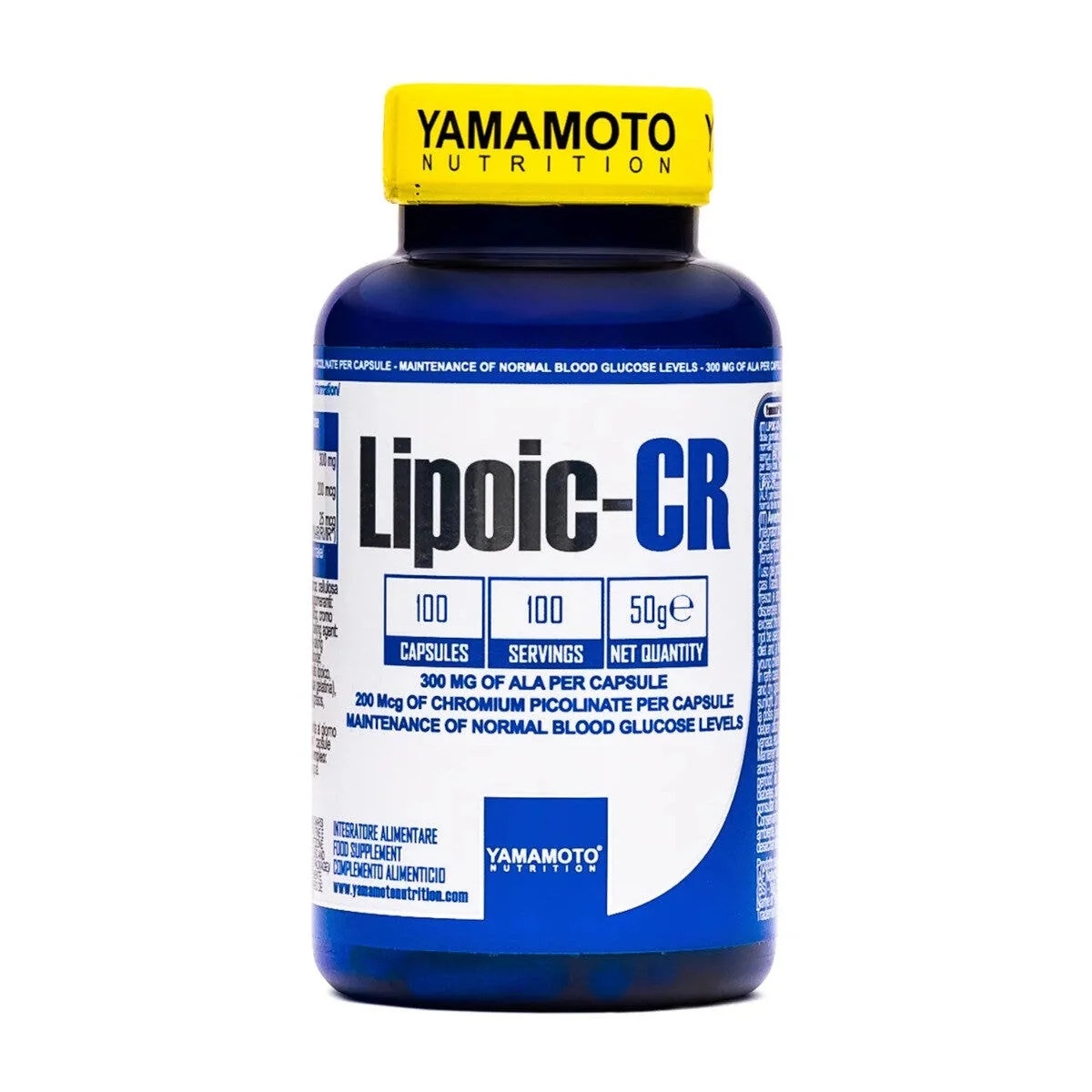 YAMAMOTO NUTRITION Yamamoto N-Lipoic 100 capsules