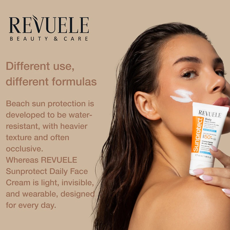 Revuele Sunprotect хидратантна дневна крема SPF 50+