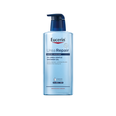 Eucerin UreaRepair 5% Urea -suihkugeeli kuivalle iholle 400 ml