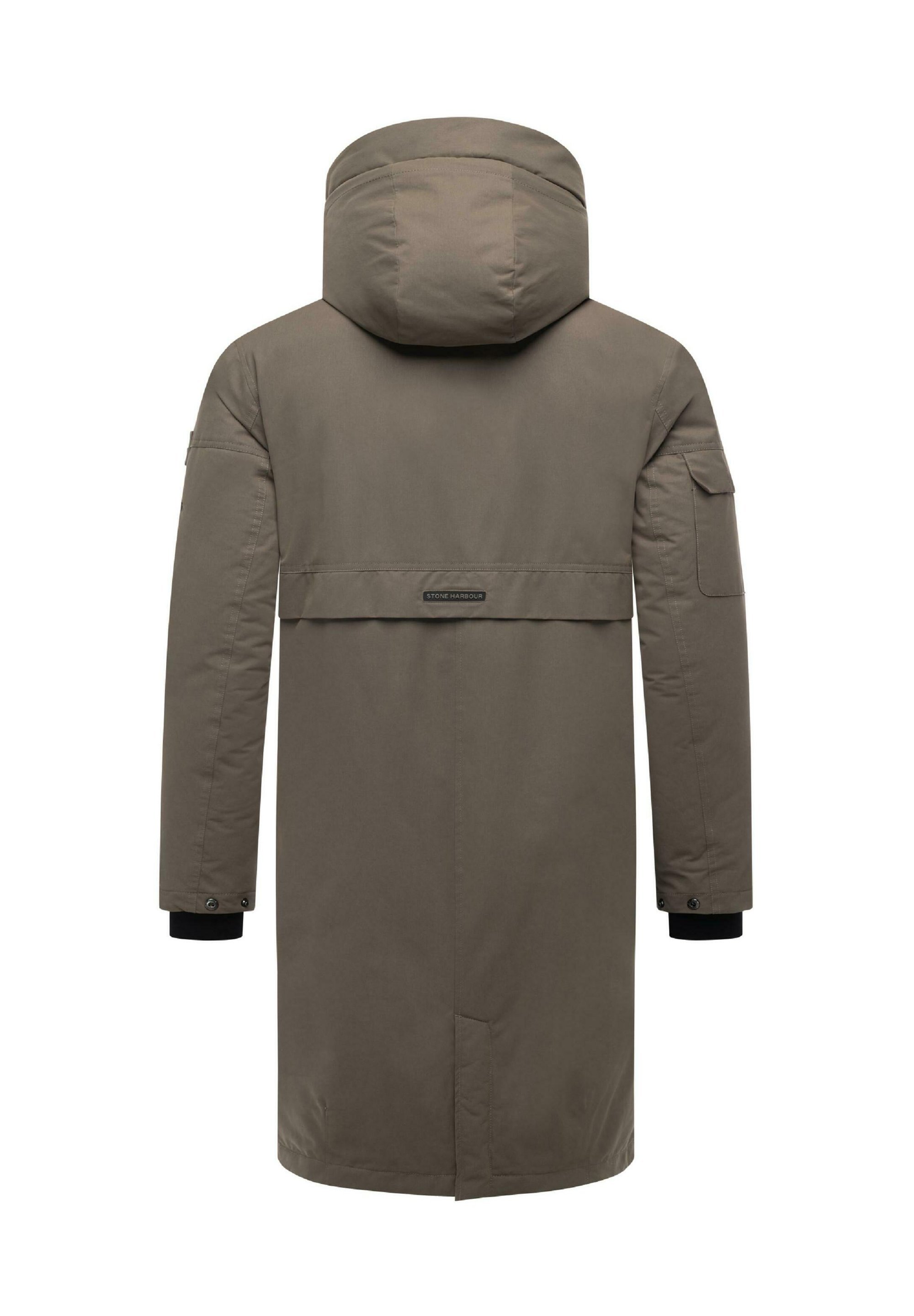 Cappotto invernale STONE HARBOUR - marrone pietra