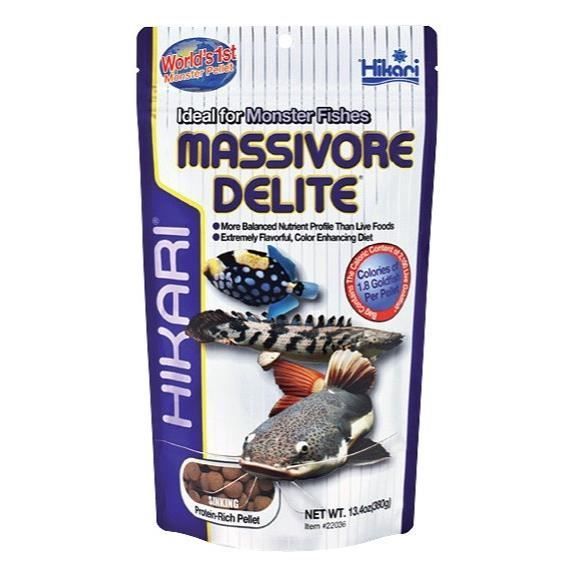 Massivore Delite Fleischfresser-Fischfutter 380 g