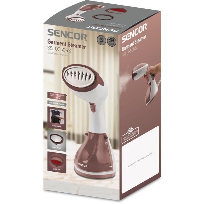 Ferro da stiro a vapore - SENCOR - SSI 0850RS - 1200 W - 260 ml - 20 g/min - Rosa