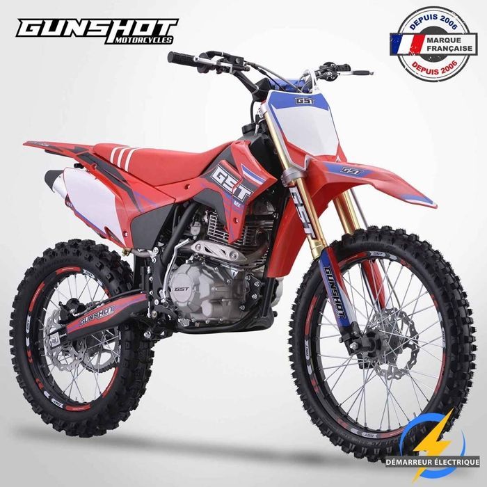 Motocross GUNSHOT 250 MX-2 / Rood
