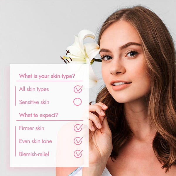 Serum Glykolsyre & Mælkesyre & Mandelsyre 20% | 30 ml
