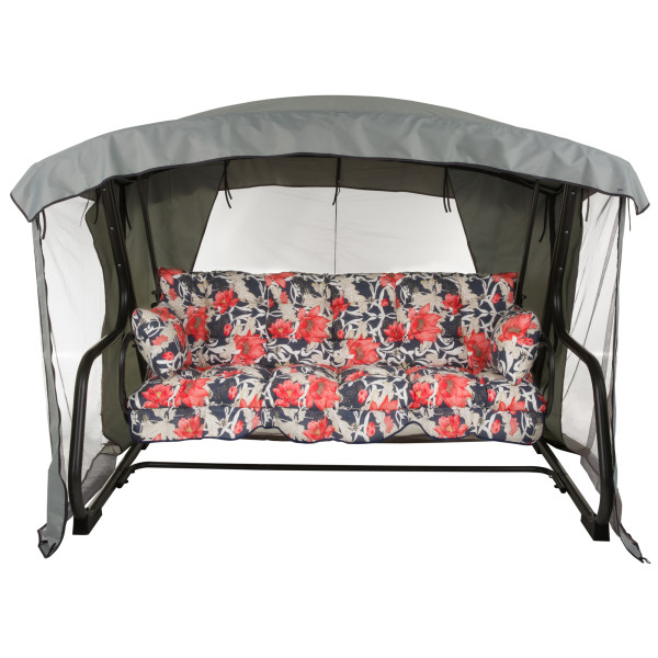 Huśtawka ogrodowa z moskitierą Ravenna Lux A090-03LB PATIO