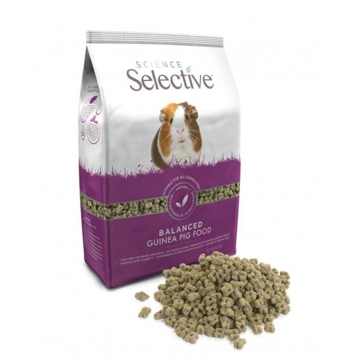 Alleinfuttermittel für Meerschweinchen - Selective 3 kg (Eimer)