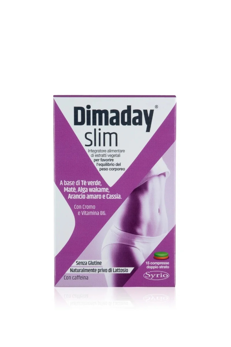 SYRIO Dimaday Slim 15 comprimés pour l'équilibre du poids corporel