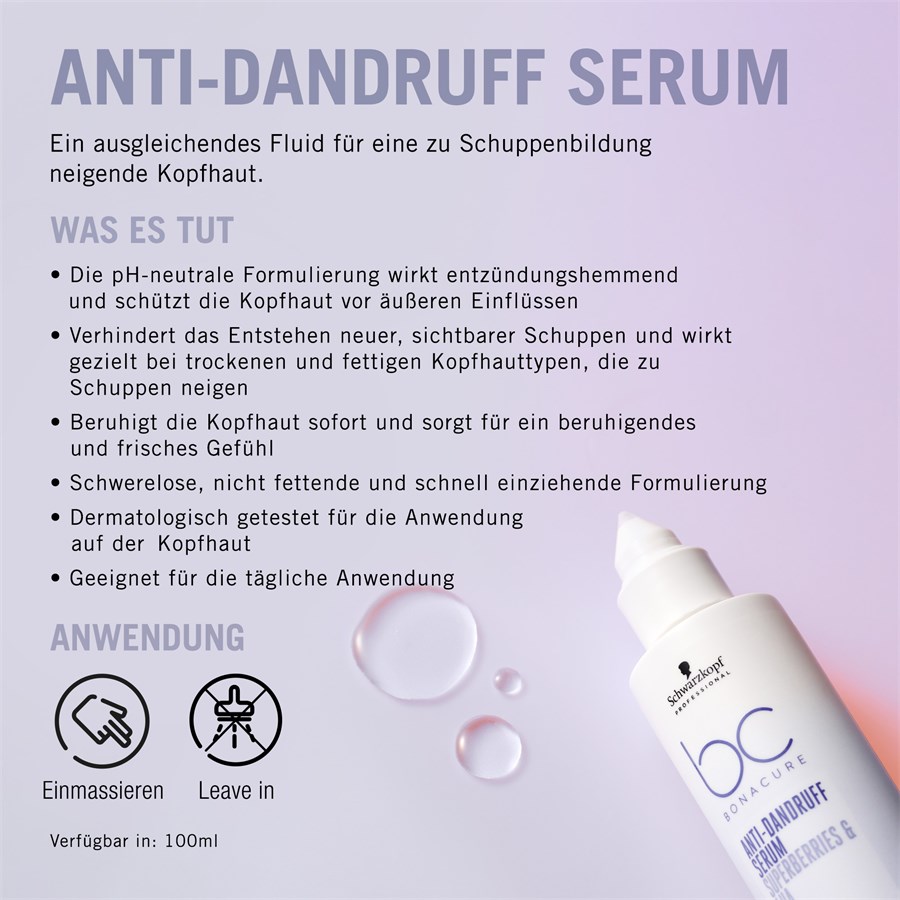 Schwarzkopf Professional Hair Serum Anti-flass serum - 100 ml