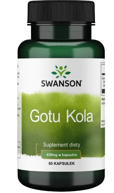 Swanson Gotu Kola 435 mg Kapsułki