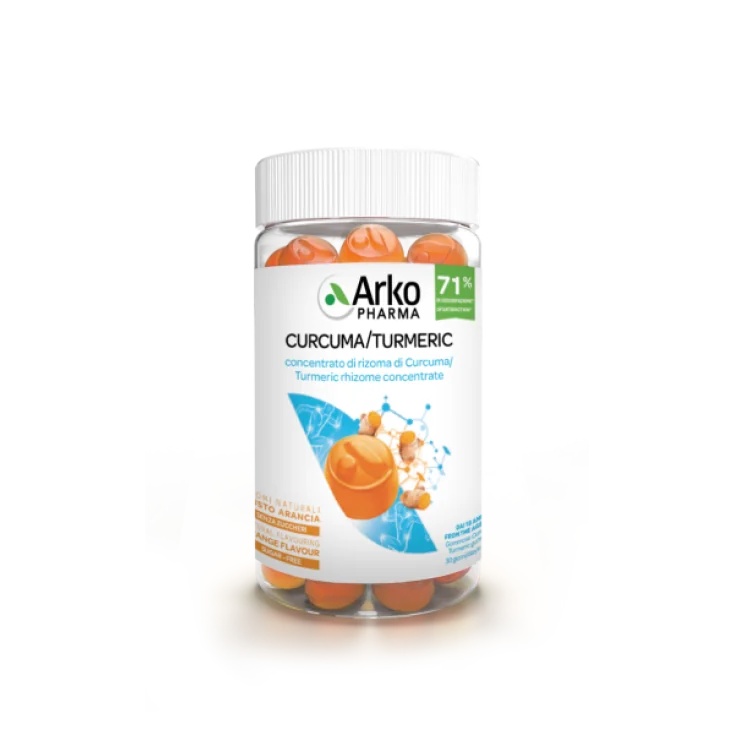 ARKOPHARMA Curcuma 60 bonbons gélifiés sans gluten